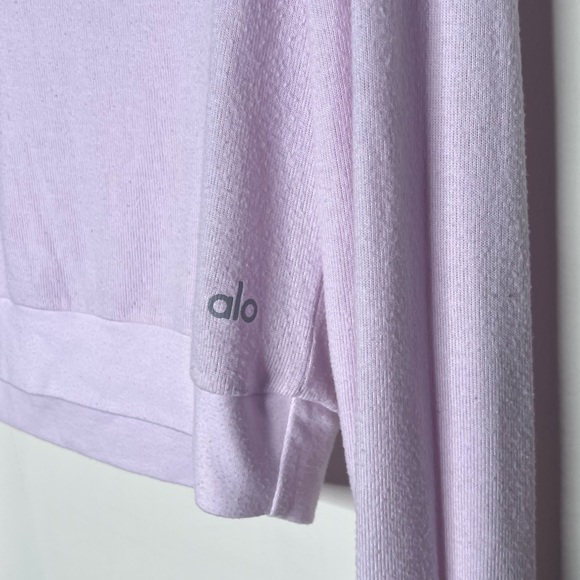 ALO Yoga Getaway Hoodie in Soft Pink Hoodie M - Picture 3 of 5